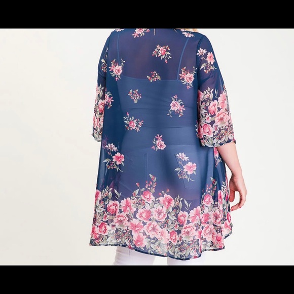Plus size beautiful open kimono - Picture 6 of 6
